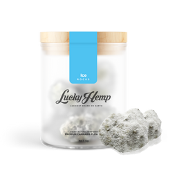 Ice Rocks 80% CBD Glas Blüten Lucky Hemp