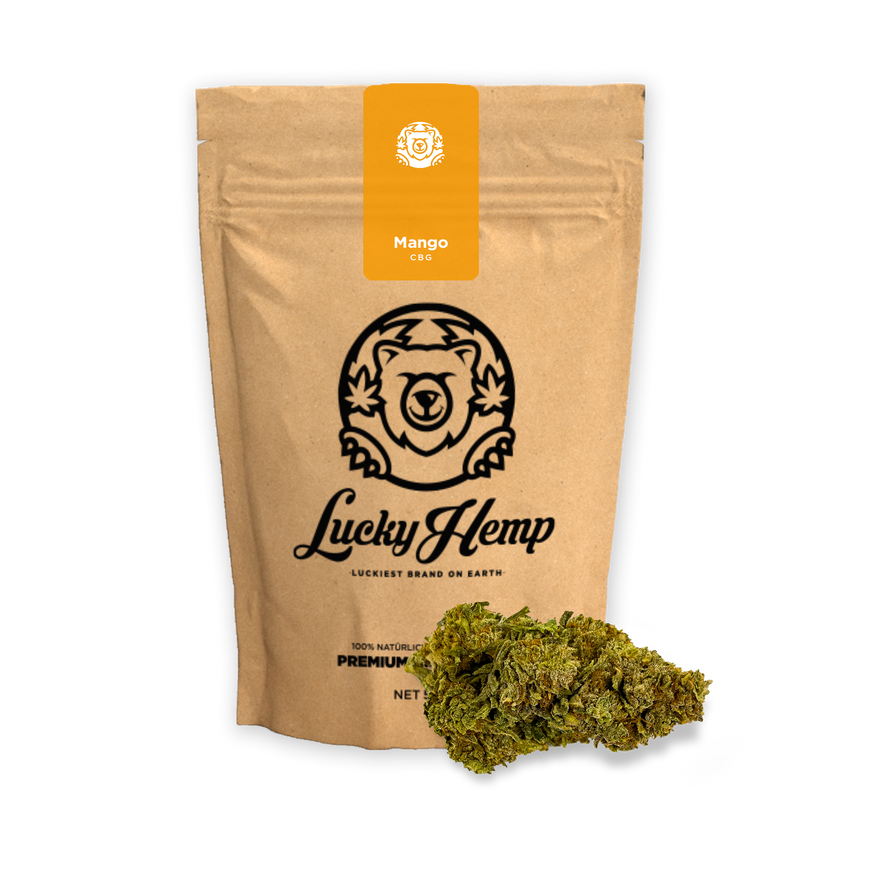 Mango CBG Ökopack Blüten Lucky Hemp   