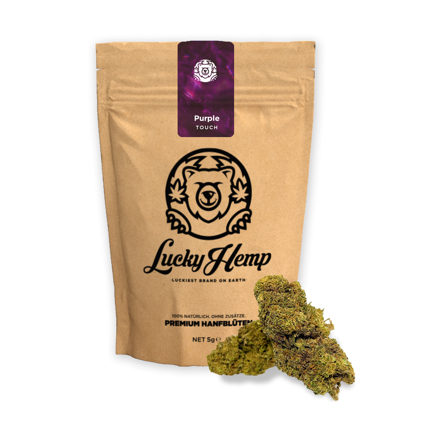 Purple Touch Ökopack Blüten Lucky Hemp   
