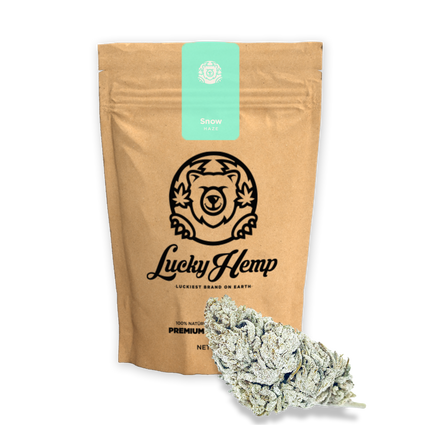 Snow Haze® 41% CBD Ökopack Blüten Lucky Hemp   