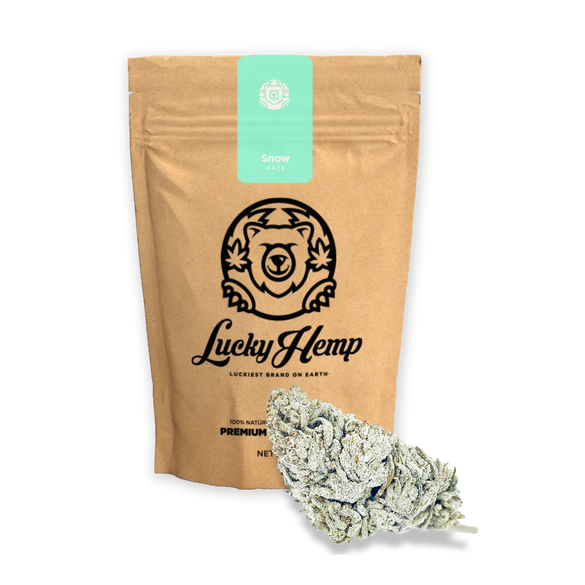 Snow Haze® 41% CBD Ökopack Blüten Lucky Hemp   